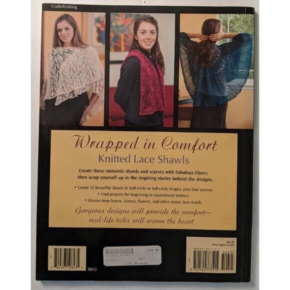 Wrapped in Comfort Knitted Shawls Book - Picture 2 of 5
